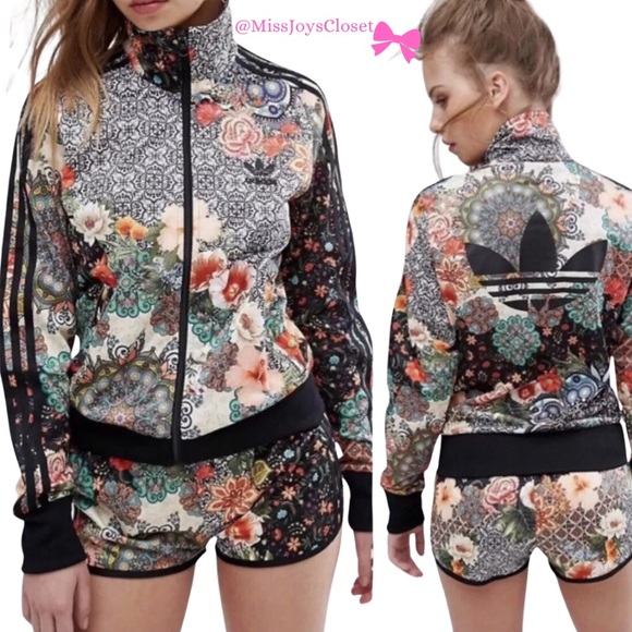 FARM RIO X ADIDAS - Jardim Agharta Floral Mandala Jacket Set - Bundle - Picture 6 of 6